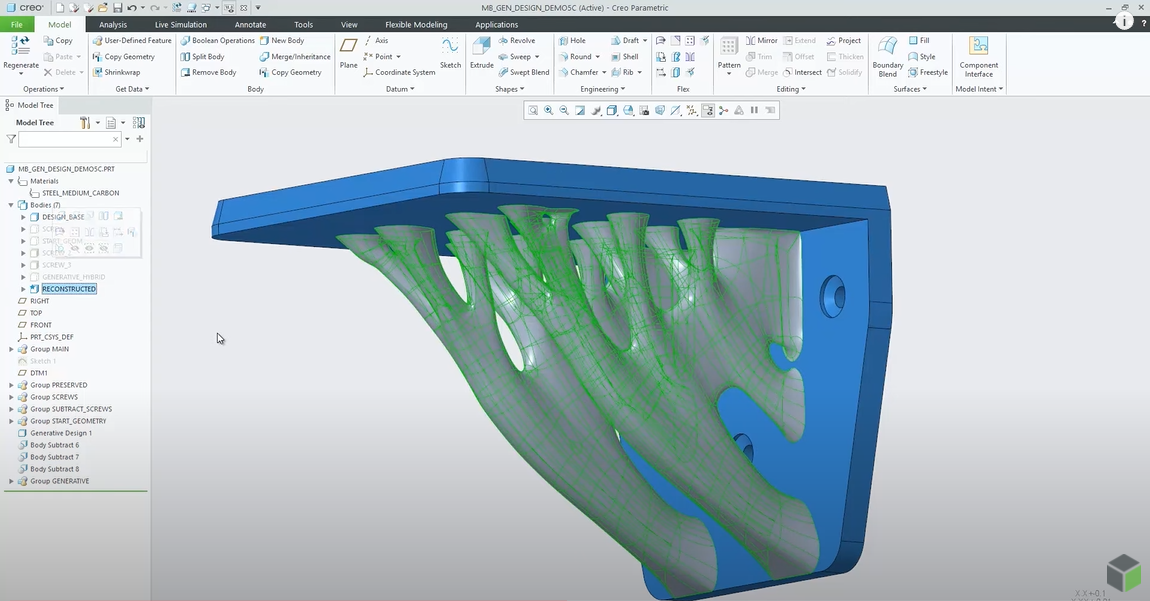 Video Creo Multibody Design