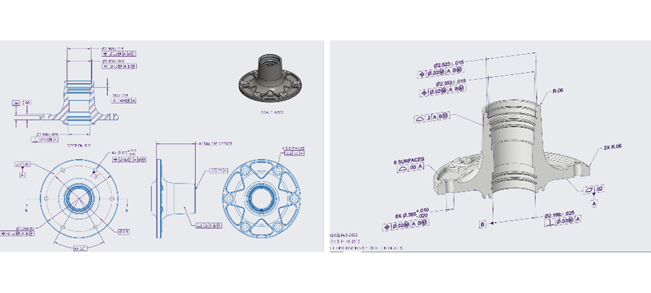 2D CAD model vs 3D CAD model