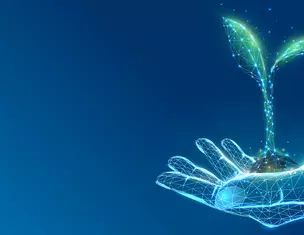 header digital plant illustration