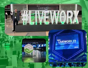 collega kristof aanwezig op ptc liveworx