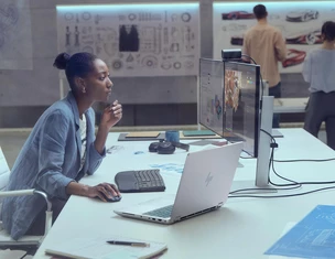 De HP ZBook Fury 18 G1, het paradepaardje in HP's nieuwe Z by HP reeks met mobiele AI workstations